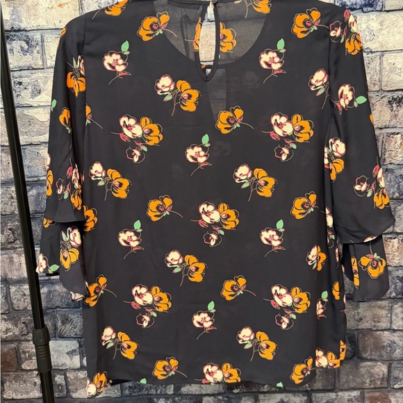 NWT Anthropologie Pleione Floral Top - Size Medium - Picture 4 of 4